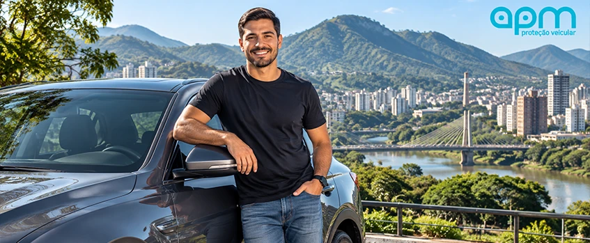 Motorista de Ipatinga com proteção veicular APM Brasil